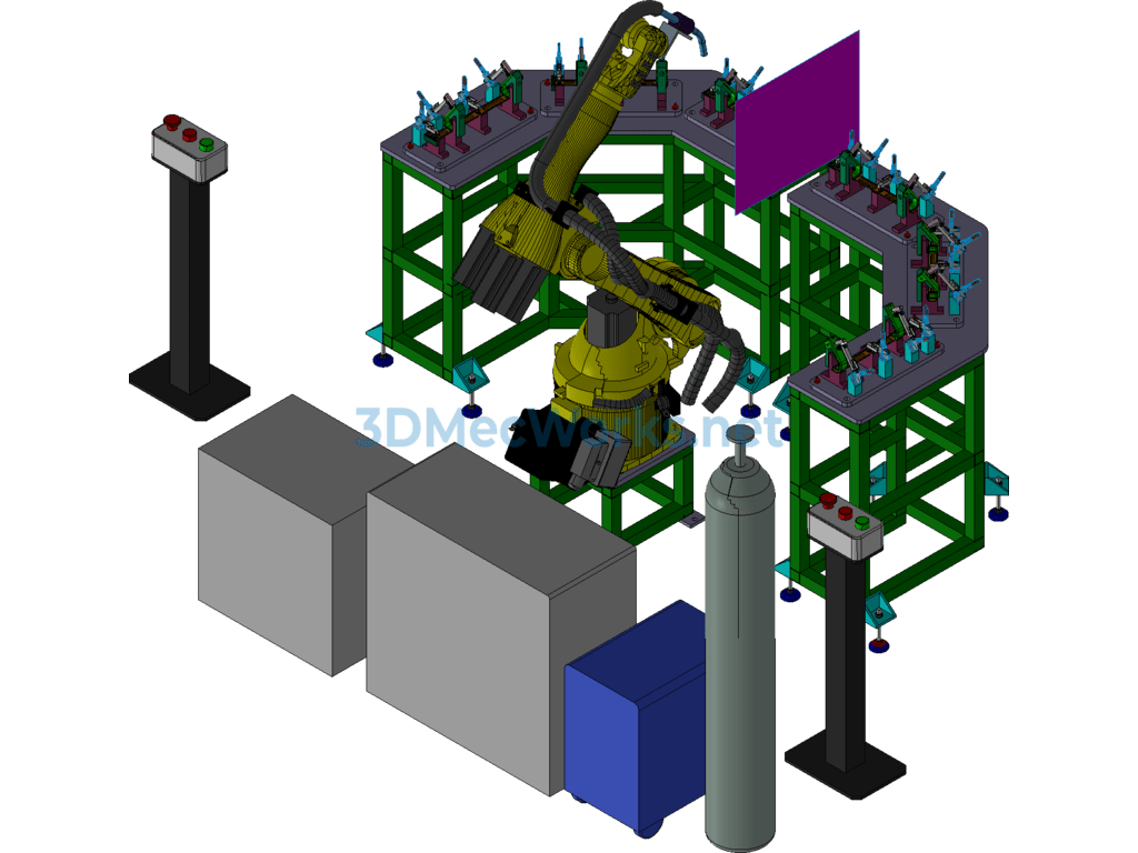 Automated Welding Station - Exported - Free Download Automated Welding Station - Image 3