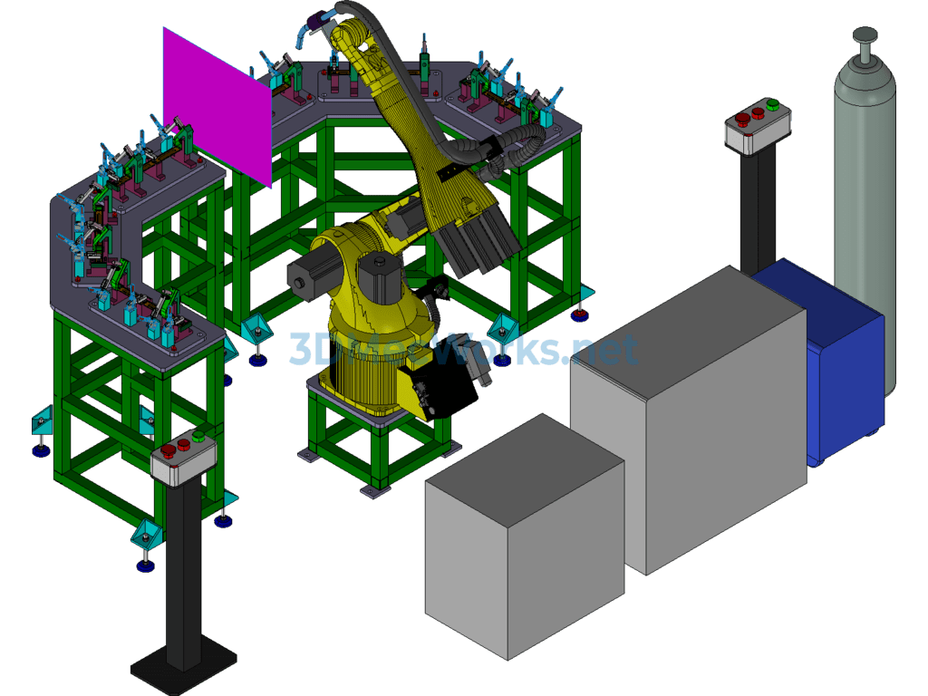Automated Welding Station - Exported - Free Download Automated Welding Station - Image 4