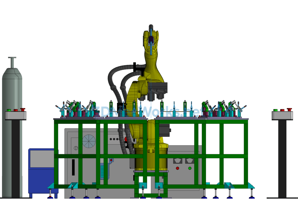 Automated Welding Station - Exported - Free Download Automated Welding Station - Image 5