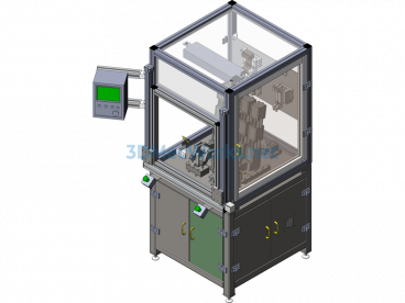200BAR Main Cylinder High-Pressure Testing Machine (In Production) - SolidWorks - Free Download