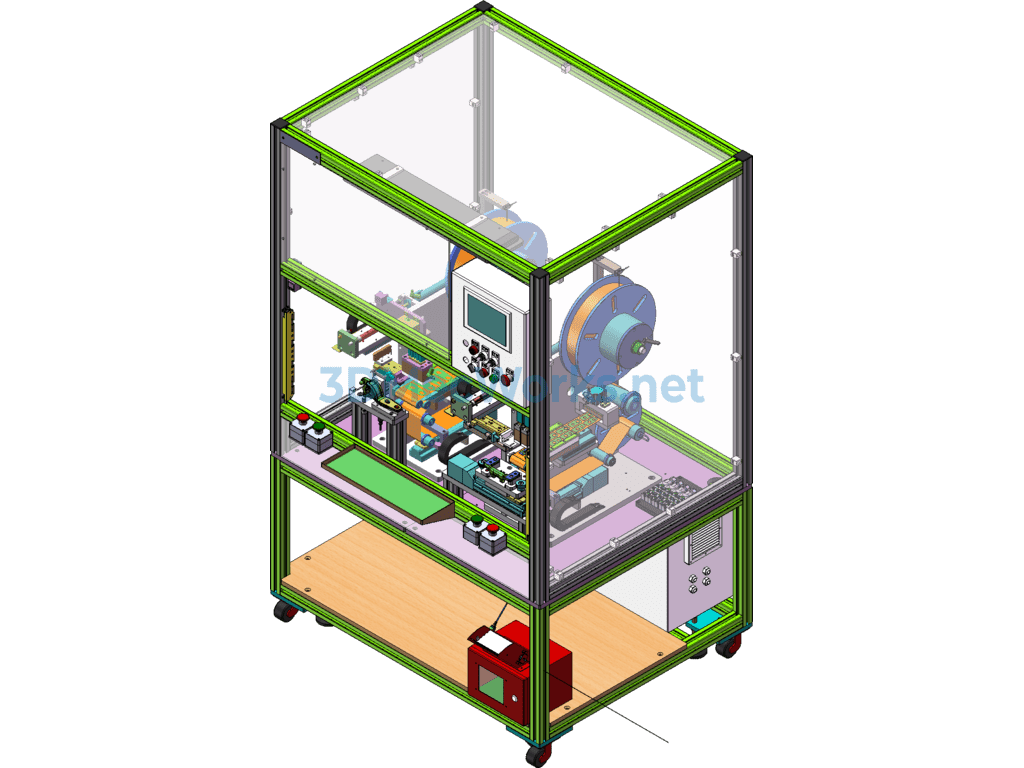 Automatic Film Application Machine for Car Hinges, Non-Standard Dual-Layer Film Application Equipment - SolidWorks - Free Download Automatic Film Application Machine for Car Hinges, Non-Standard Dual-Layer Film Application Equipment