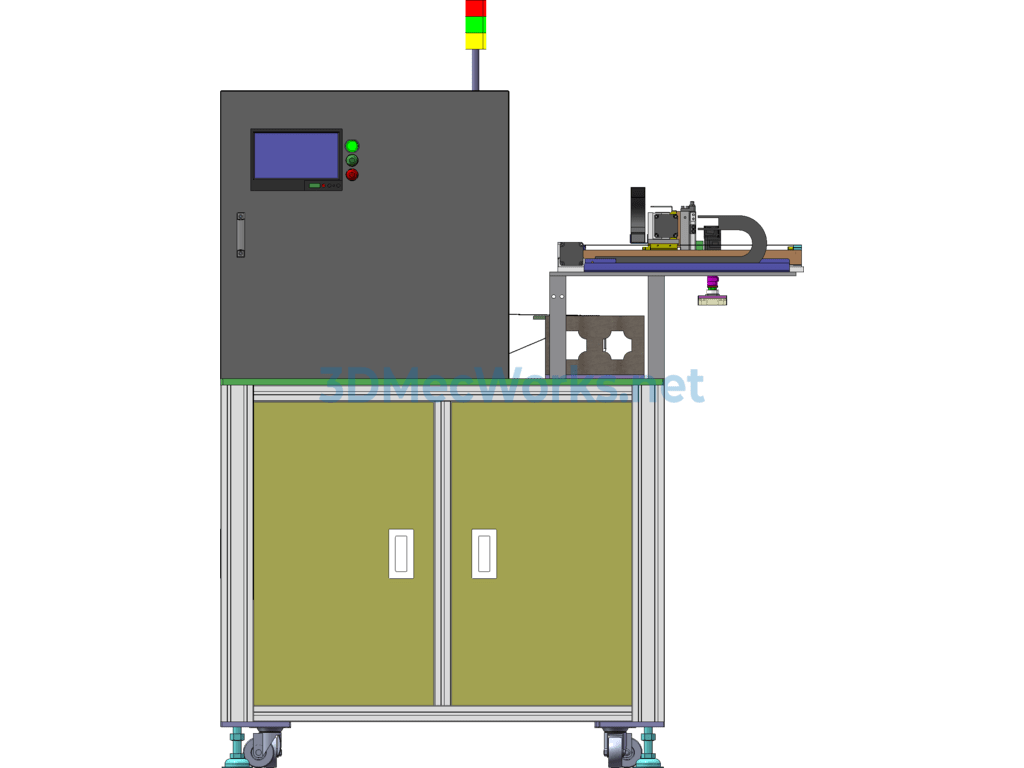 Backplane Labeling Machine - SolidWorks - Free Download Backplane Labeling Machine - Image 5