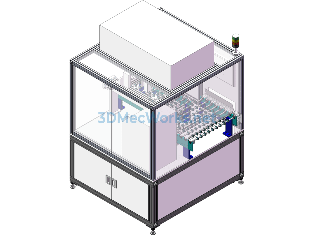 Automatic Inkjet Printer - SolidWorks - Free Download Automatic Inkjet Printer - Image 3