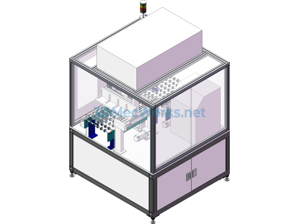 Automatic Inkjet Printer - SolidWorks - Free Download Automatic Inkjet Printer - Image 4