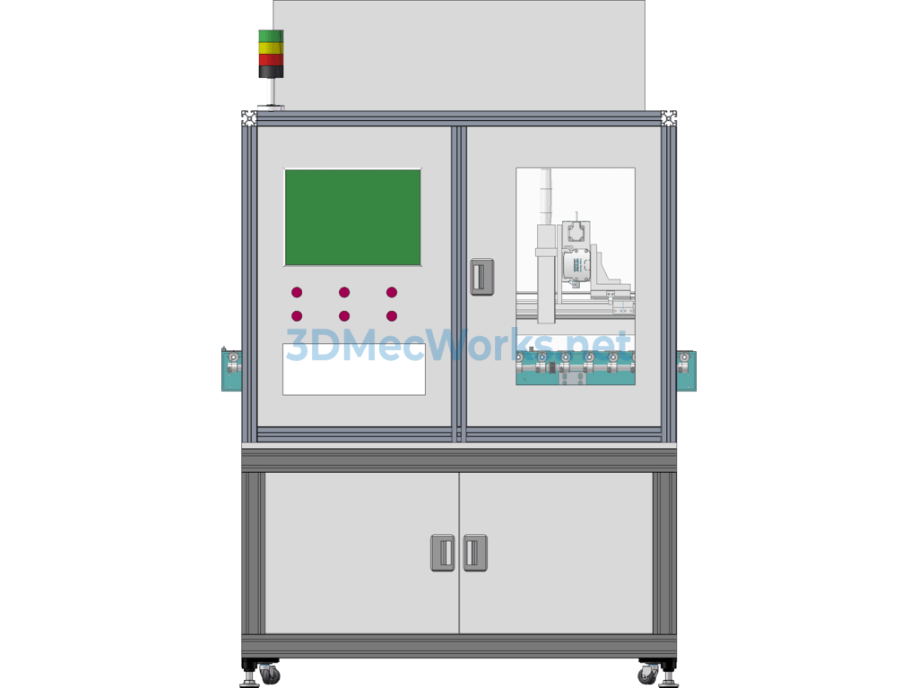 Automatic Inkjet Printer - SolidWorks - Free Download Automatic Inkjet Printer - Image 5