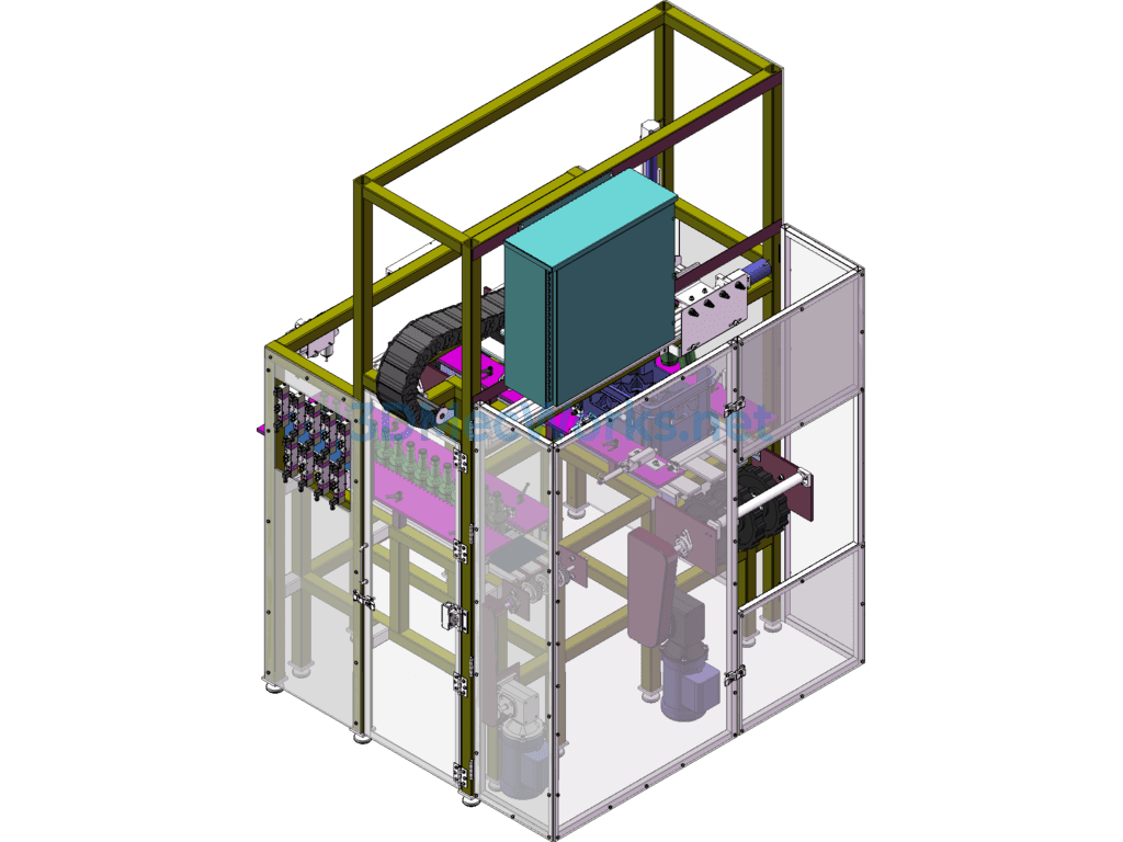 Automated Beer Packaging Machinery and Equipment - SolidWorks - Free Download Automated Beer Packaging Machinery and Equipment - Image 2
