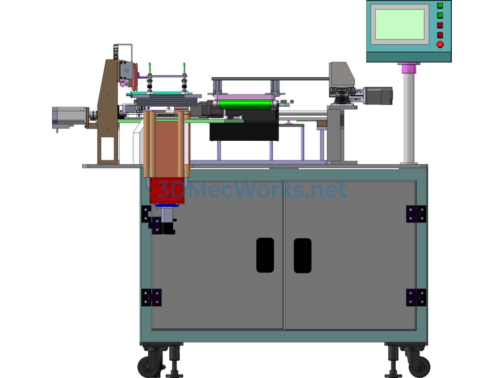Flat Plate Film Coating Automatic Machine - SolidWorks - Free Download Flat Plate Film Coating Automatic Machine - Image 5