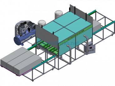 A Complete Set Of Cleaning Machine Drawings - Exported - Free Download