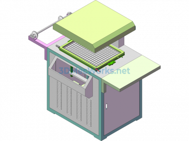 Vacuum Skin Packaging Machine - SolidWorks - Free Download