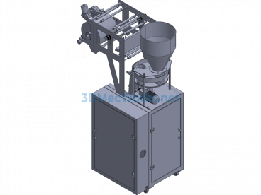 3D Model Of A Pneumatic Packaging Machine - Exported - Free Download