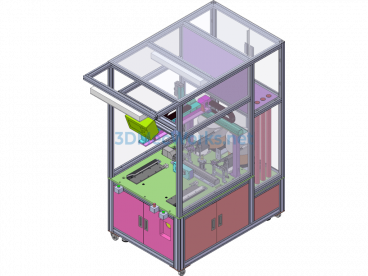 3D Drawings Of Pipeline Assembly Equipment + STEP Format - Exported - Free Download
