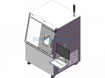 X-Ray Machine Inspection Equipment - SolidWorks - Free Download