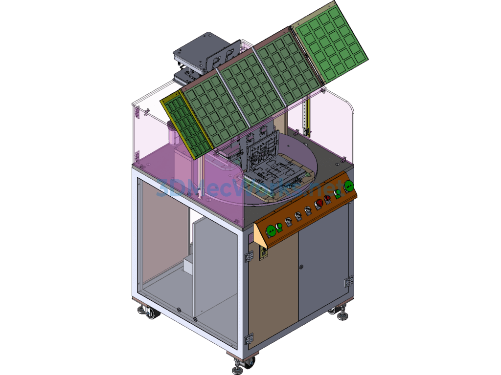 Tablet Laminating Machine/pressing Machine - SolidWorks - Free Download Tablet Laminating Machine/pressing Machine - Image 2