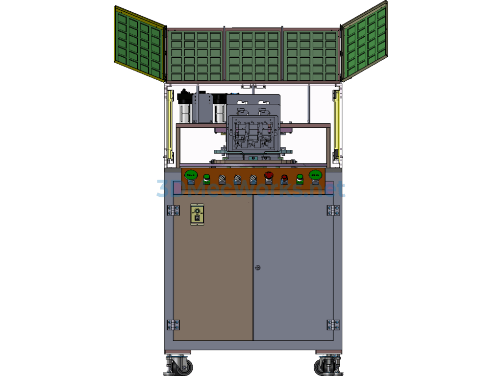 Tablet Laminating Machine/pressing Machine - SolidWorks - Free Download Tablet Laminating Machine/pressing Machine - Image 5