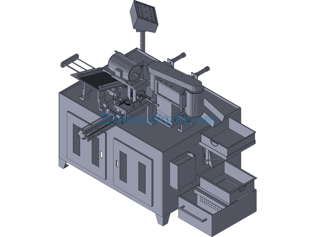 Ug Non-Standard Grooving Machine/hexagonal Bar Double-Standard Grooving Machine - Exported - Free Download Ug Non-Standard Grooving Machine/hexagonal Bar Double-Standard Grooving Machine - Image 3