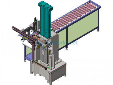 Appliance Casing TOX Riveting Line - SolidWorks - Free Download