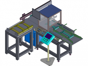 Automatic Visual Inspection System For Missing Parts - SolidWorks - Free Download