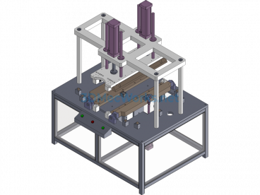 Water Heater Inner Tank Bending Machine - SolidWorks - Free Download