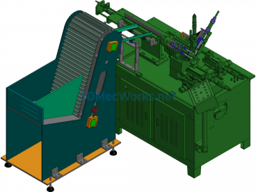 UG Automatic Lathe With Automatic Feeder Machine - UG(NX) - Free Download