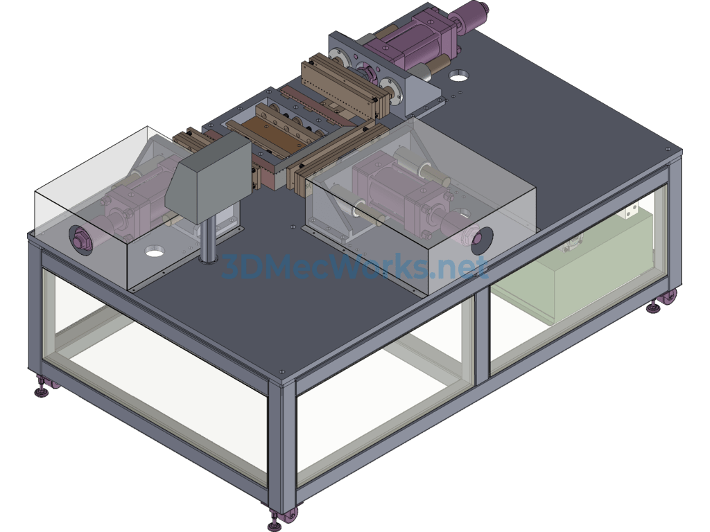Oven Liner Rivetless Riveting Machine - SolidWorks - Free Download Oven Liner Rivetless Riveting Machine - Image 4