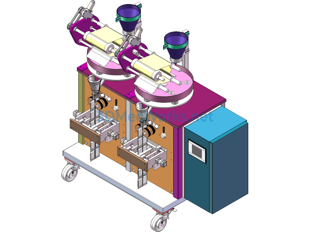 Automatic Tablet Packaging Machine - SolidWorks - Free Download Automatic Tablet Packaging Machine