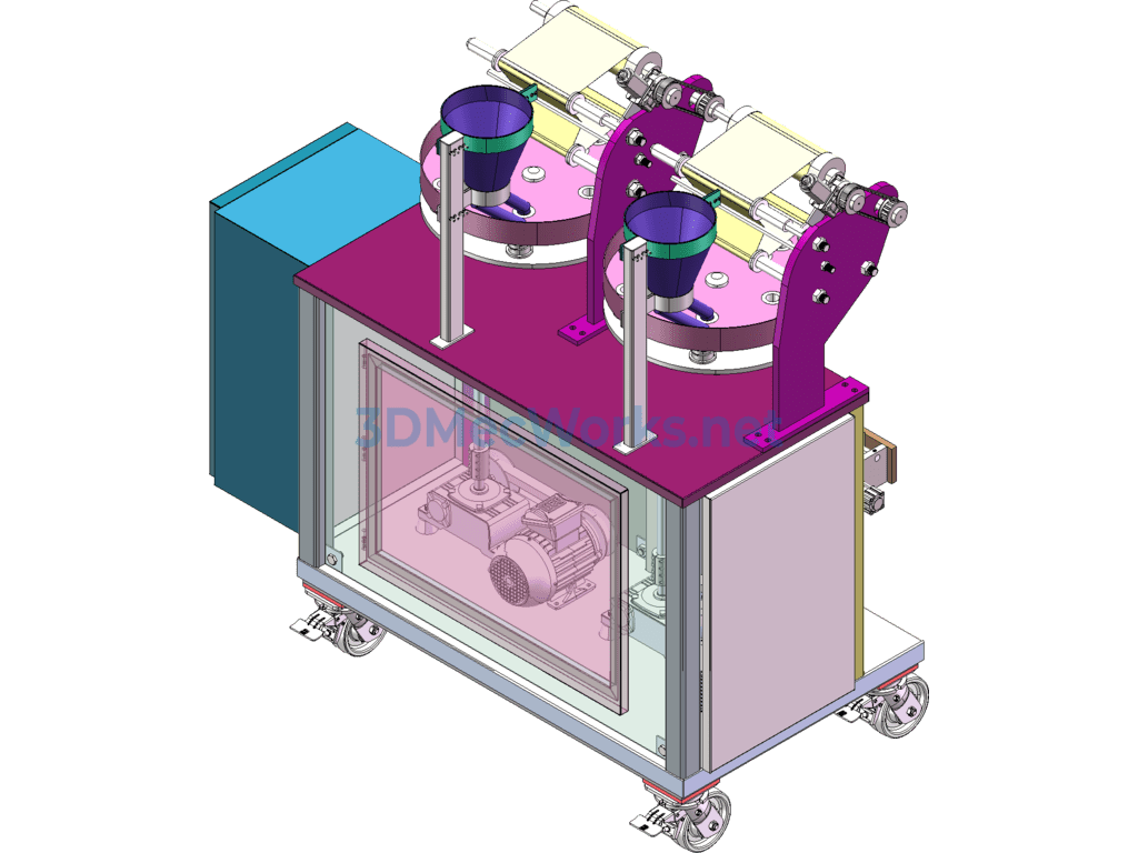 Automatic Tablet Packaging Machine - SolidWorks - Free Download Automatic Tablet Packaging Machine - Image 3