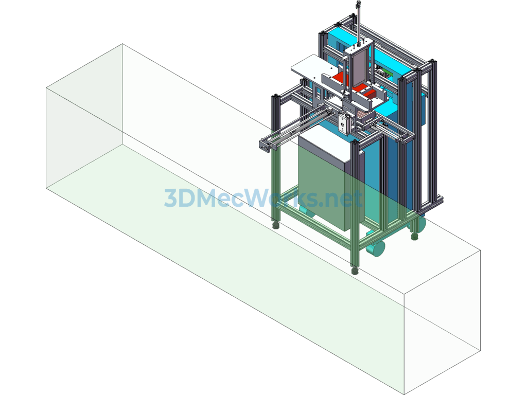 Automatic Glove Folding and Bundling Machine - SolidWorks - Free Download Automatic Glove Folding and Bundling Machine - Image 2