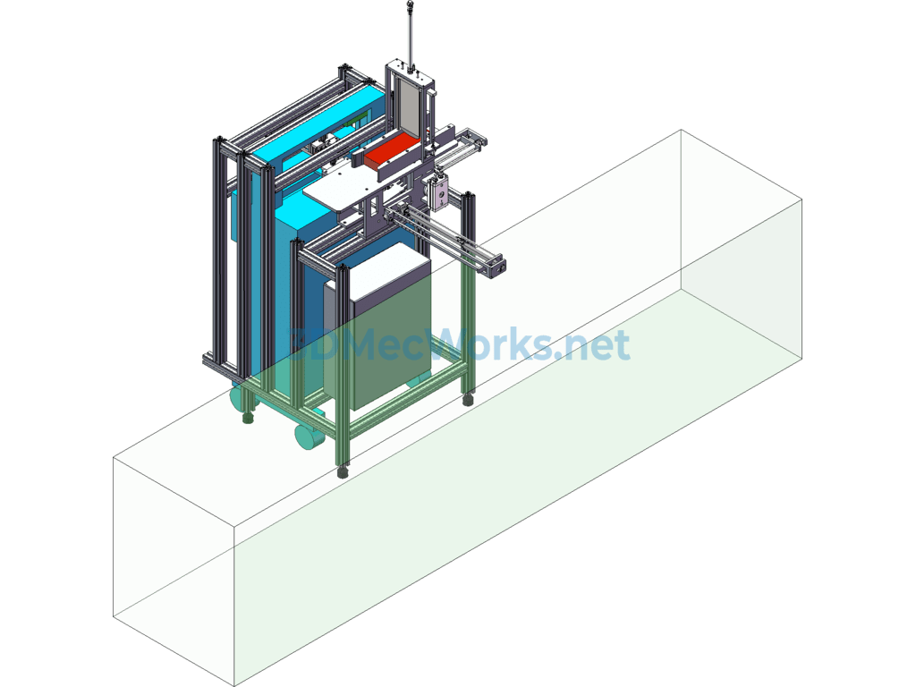Automatic Glove Folding and Bundling Machine - SolidWorks - Free Download Automatic Glove Folding and Bundling Machine - Image 3