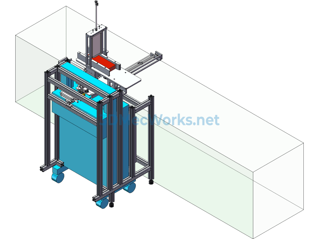 Automatic Glove Folding and Bundling Machine - SolidWorks - Free Download Automatic Glove Folding and Bundling Machine - Image 4