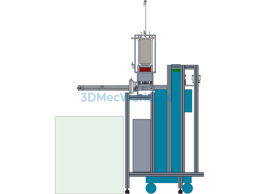 Automatic Glove Folding and Bundling Machine - SolidWorks - Free Download Automatic Glove Folding and Bundling Machine - Image 5