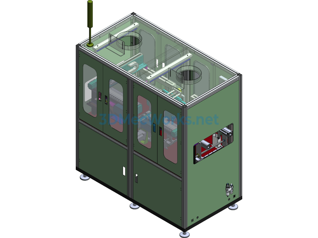 Fully Automatic Inline Dispensing Machine - SolidWorks - Free Download Fully Automatic Inline Dispensing Machine - Image 3