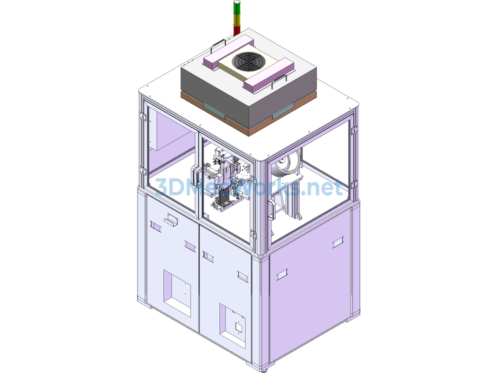 Automatic Detection Equipment - SolidWorks - Free Download Automatic Detection Equipment - Image 4