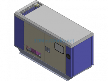 400 Series Diesel Generator Set Overall Internal Structure - Exported - Free Download