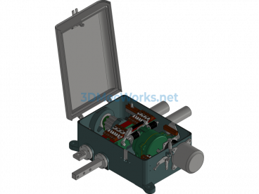ZD6 Electric Point Machine Full Diagram - Inventor - Free Download