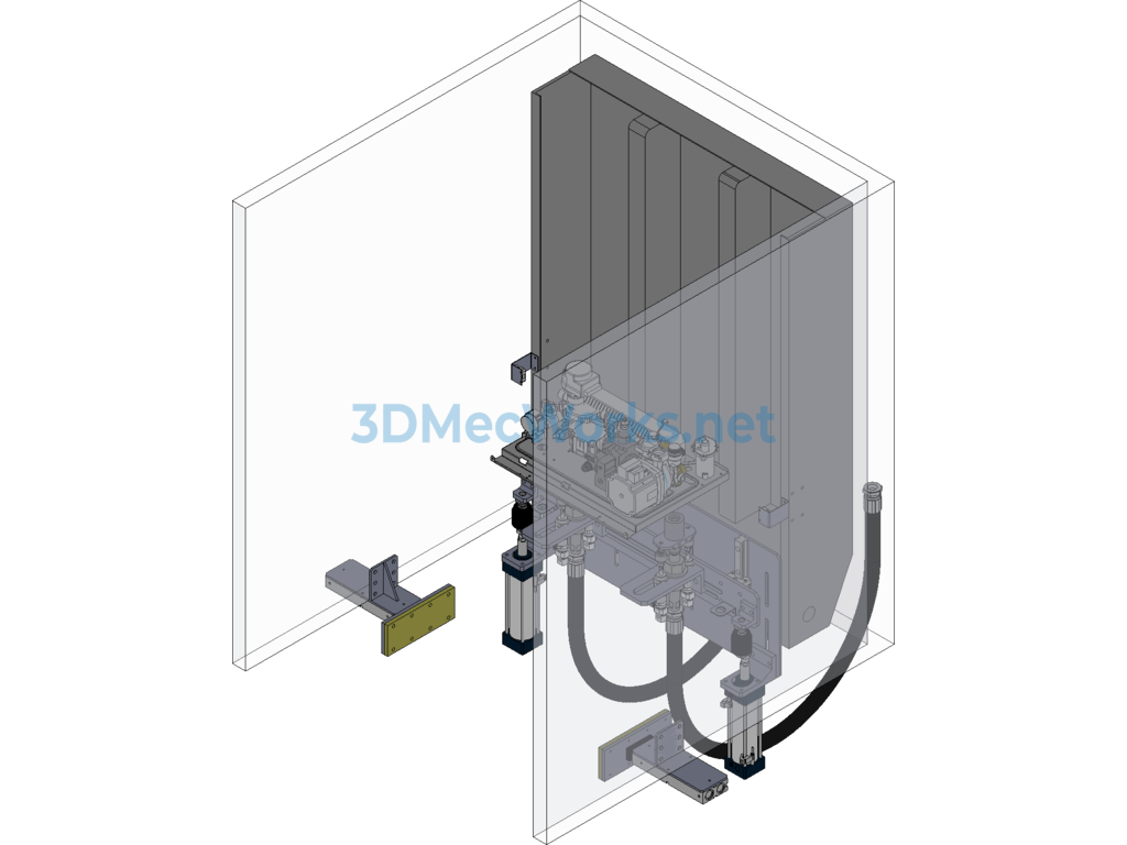 Wall-Mounted Boiler Integrated Automatic Takeover Equipment - SolidWorks - Free Download Wall-Mounted Boiler Integrated Automatic Takeover Equipment