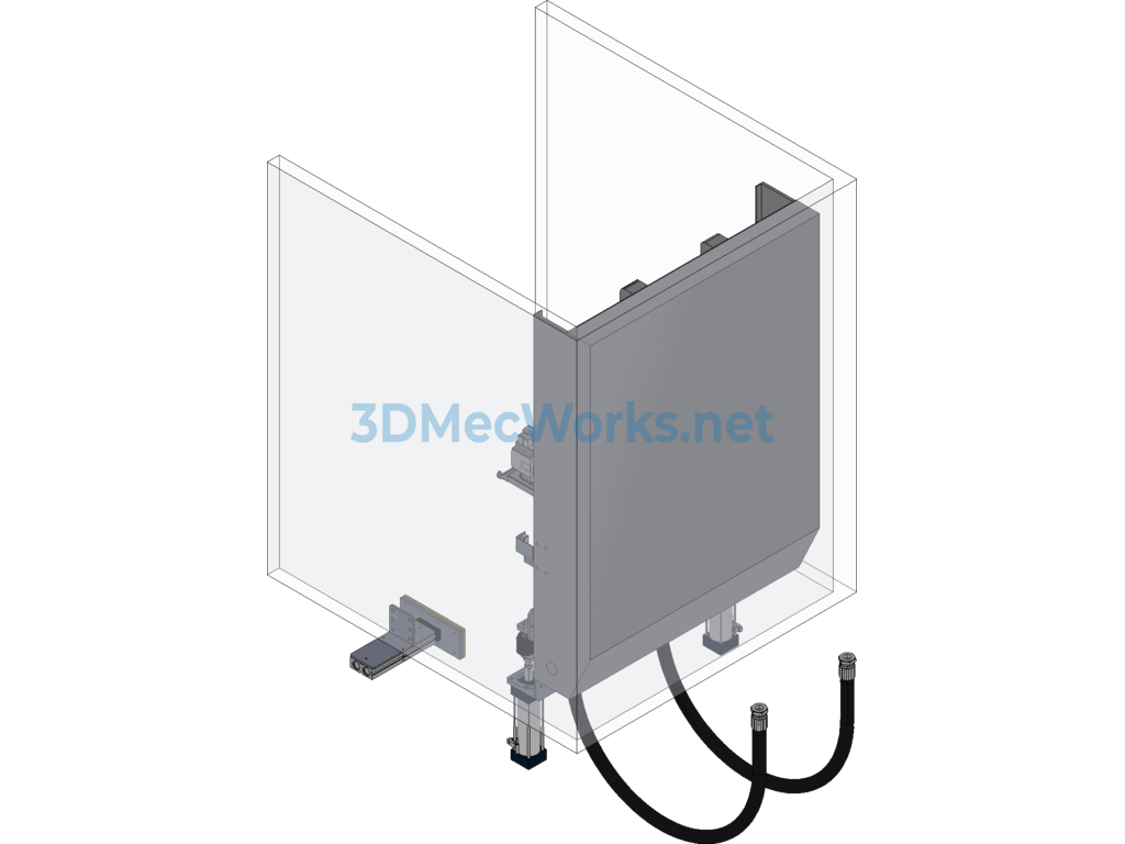 Wall-Mounted Boiler Integrated Automatic Takeover Equipment - SolidWorks - Free Download Wall-Mounted Boiler Integrated Automatic Takeover Equipment - Image 4