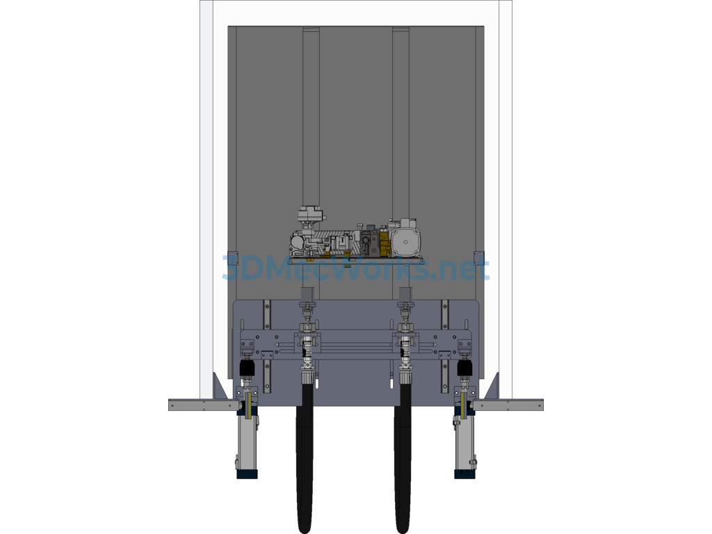 Wall-Mounted Boiler Integrated Automatic Takeover Equipment - SolidWorks - Free Download Wall-Mounted Boiler Integrated Automatic Takeover Equipment - Image 5