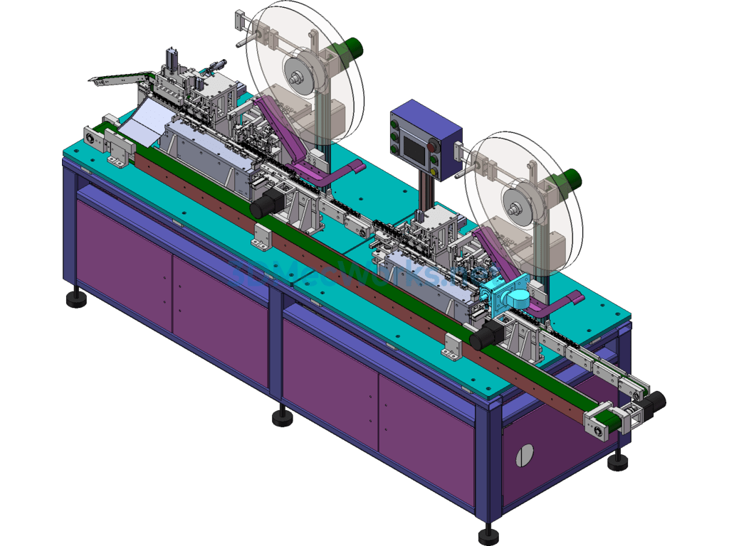 Tf Card Automated Packaging Pin Insertion Machine - SolidWorks - Free Download Tf Card Automated Packaging Pin Insertion Machine