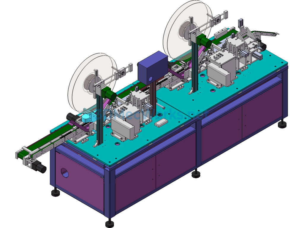 Tf Card Automated Packaging Pin Insertion Machine - SolidWorks - Free Download Tf Card Automated Packaging Pin Insertion Machine - Image 4