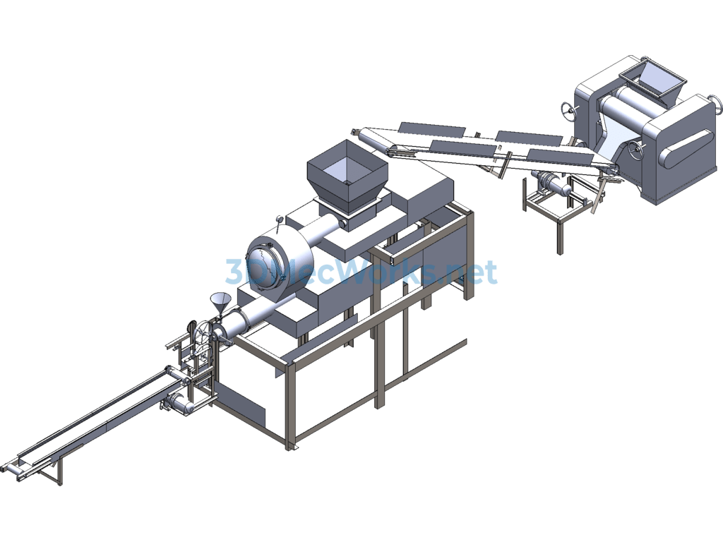 Soap and Detergent Production Line - SolidWorks - Free Download Soap and Detergent Production Line - Image 4