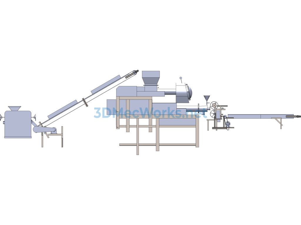 Soap and Detergent Production Line - SolidWorks - Free Download Soap and Detergent Production Line - Image 5