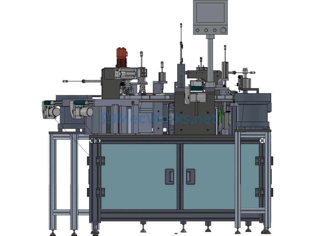 Tubular Motor Gearbox Assembly Machine - ProE Creo.Parametric - Free Download Tubular Motor Gearbox Assembly Machine - Image 5