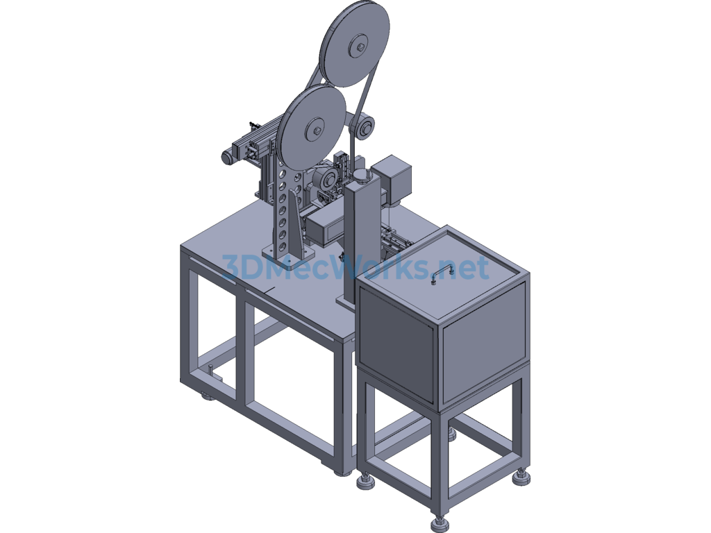 Automaton (e) Machine Ah52 Base Shell Moisture Absorption Pad Automated Equipment - ProE - Free Download Automaton (e) Machine Ah52 Base Shell Moisture Absorption Pad Automated Equipment - Image 3