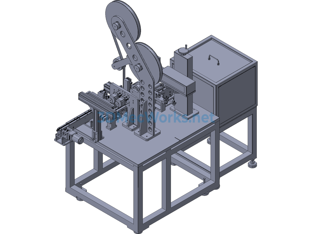 Automaton (e) Machine Ah52 Base Shell Moisture Absorption Pad Automated Equipment - ProE - Free Download Automaton (e) Machine Ah52 Base Shell Moisture Absorption Pad Automated Equipment - Image 4
