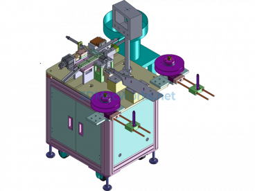 Z-BA1-003AB30XDIP Insert 2P Automatic Machine - SolidWorks - Free Download