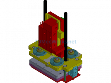 Nozzle With Buffer Structure - ProE  Creo.Parametric - Free Download