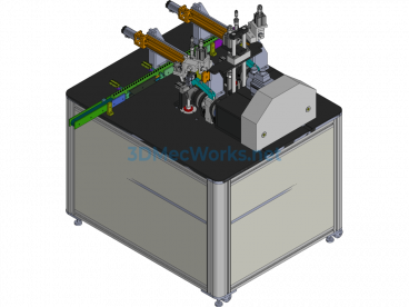 Fully Automatic Rotor Winding Machine - Creo.Parametric - Free Download