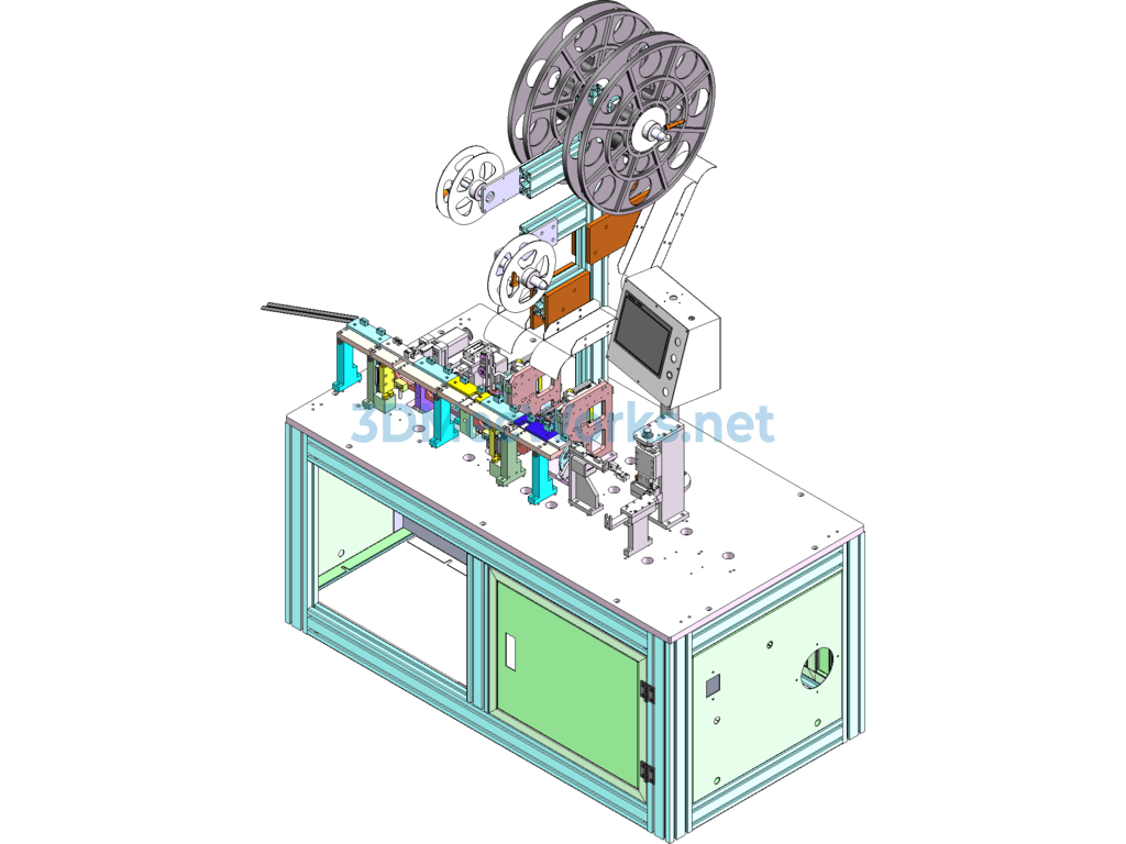 Automatic Pin Insertion Equipment for Mobile Phone Btb Connectors - SolidWorks - Free Download Automatic Pin Insertion Equipment for Mobile Phone Btb Connectors