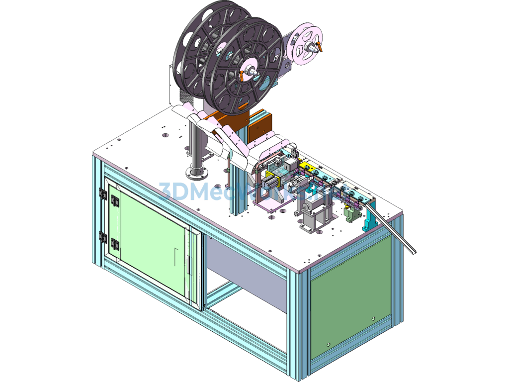 Automatic Pin Insertion Equipment for Mobile Phone Btb Connectors - SolidWorks - Free Download Automatic Pin Insertion Equipment for Mobile Phone Btb Connectors - Image 3