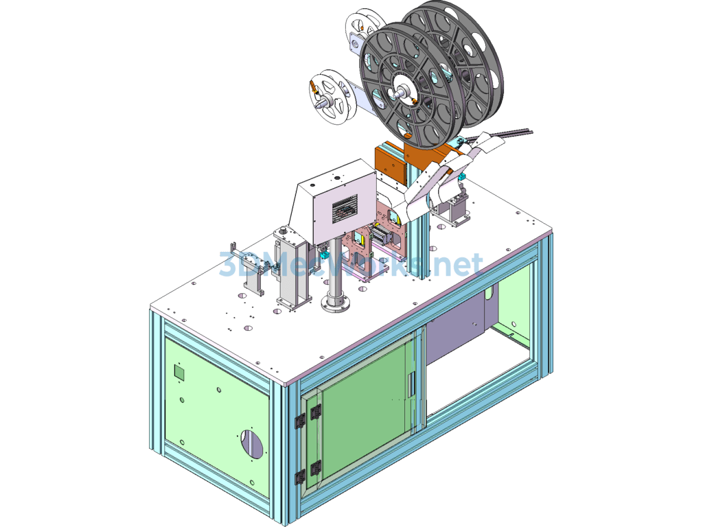 Automatic Pin Insertion Equipment for Mobile Phone Btb Connectors - SolidWorks - Free Download Automatic Pin Insertion Equipment for Mobile Phone Btb Connectors - Image 4